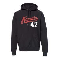 Kamala Harris 47 President Political Election Vote Election Premium Hoodie