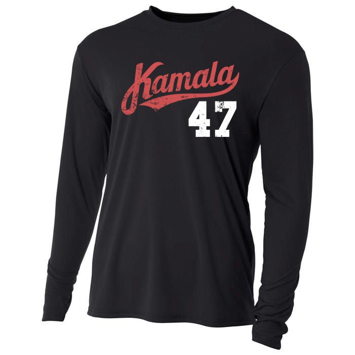 Kamala Harris 47 President Political Election Vote Election Cooling Performance Long Sleeve Crew