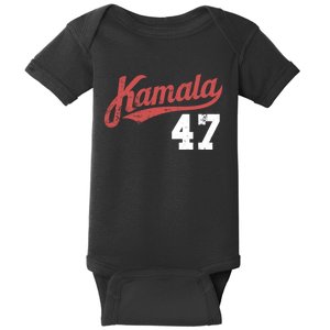 Kamala Harris 47 President Political Election Vote Election Baby Bodysuit