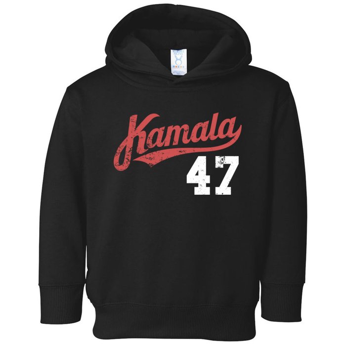 Kamala Harris 47 President Political Election Vote Election Toddler Hoodie