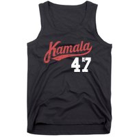 Kamala Harris 47 President Political Election Vote Election Tank Top