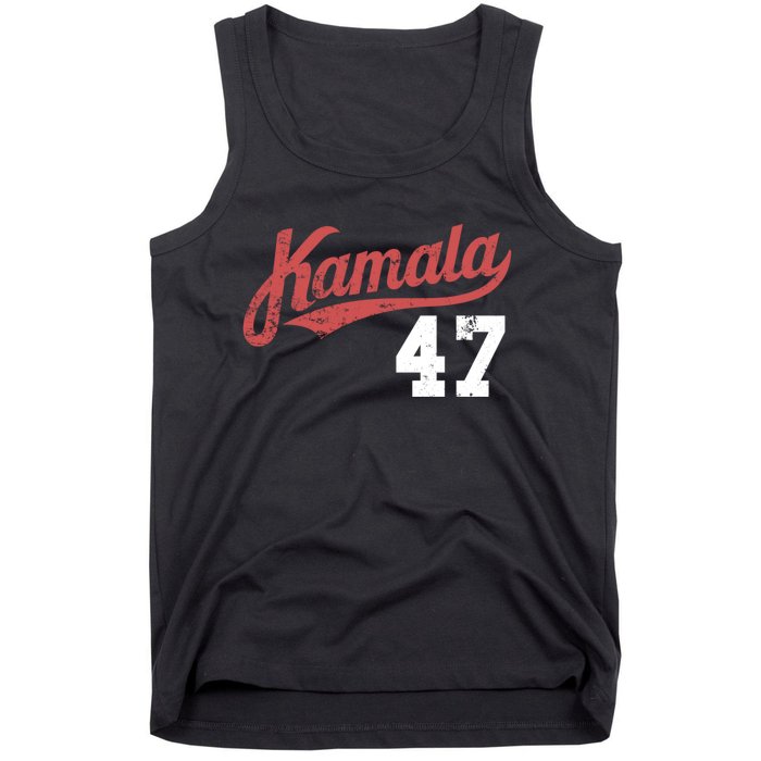 Kamala Harris 47 President Political Election Vote Election Tank Top