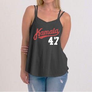 Kamala Harris 47 President Political Election Vote Election Women's Strappy Tank