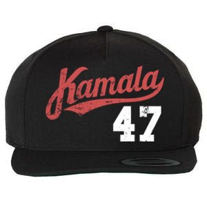 Kamala Harris 47 President Political Election Vote Election Wool Snapback Cap