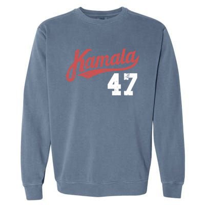 Kamala Harris 47 President Political Election Vote Election Garment-Dyed Sweatshirt