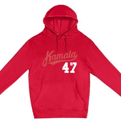 Kamala Harris 47 President Political Election Vote Election Premium Pullover Hoodie