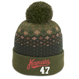 Kamala Harris 47 President Political Election Vote Election The Baniff Cuffed Pom Beanie