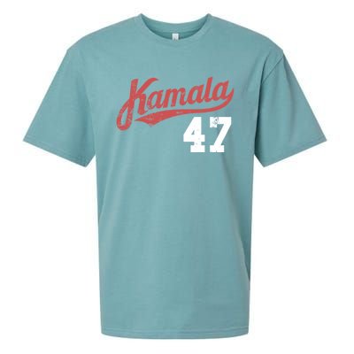 Kamala Harris 47 President Political Election Vote Election Sueded Cloud Jersey T-Shirt