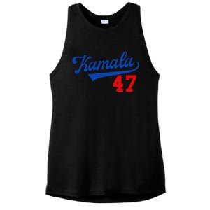 Kamala Harris 47 Th President Usa America 2024 Election Gift Ladies PosiCharge Tri-Blend Wicking Tank