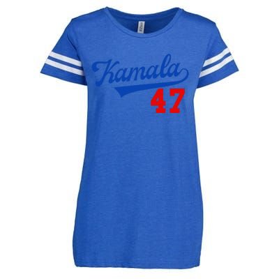 Kamala Harris 47 Th President Usa America 2024 Election Gift Enza Ladies Jersey Football T-Shirt