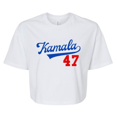 Kamala Harris 47 Th President Usa America 2024 Election Gift Bella+Canvas Jersey Crop Tee