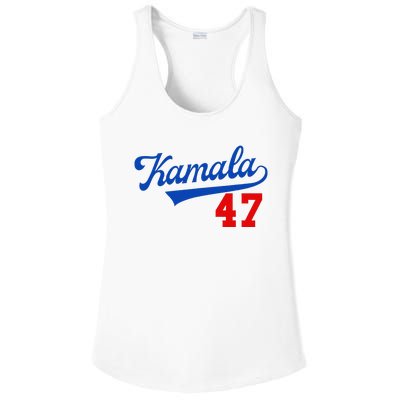 Kamala Harris 47 Th President Usa America 2024 Election Gift Ladies PosiCharge Competitor Racerback Tank