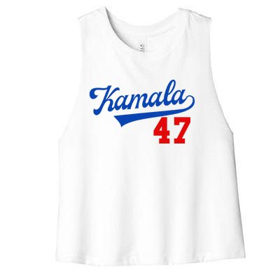 Kamala Harris 47 Th President Usa America 2024 Election Gift Women's Racerback Cropped Tank