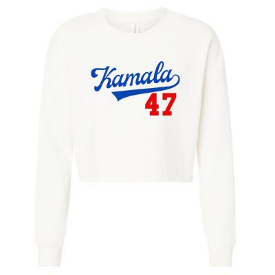 Kamala Harris 47 Th President Usa America 2024 Election Gift Cropped Pullover Crew