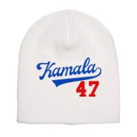 Kamala Harris 47 Th President Usa America 2024 Election Gift Short Acrylic Beanie