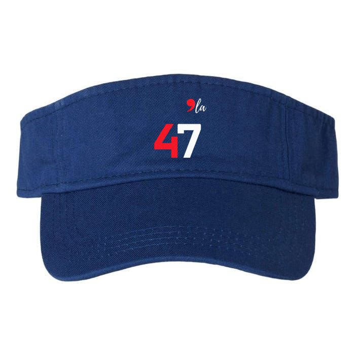 Kamala Harris 47 Th President Usa America Valucap Bio-Washed Visor