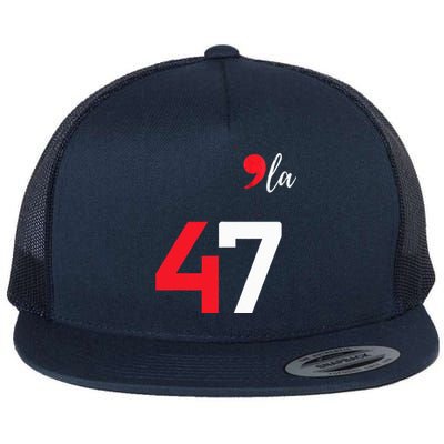 Kamala Harris 47 Th President Usa America Flat Bill Trucker Hat