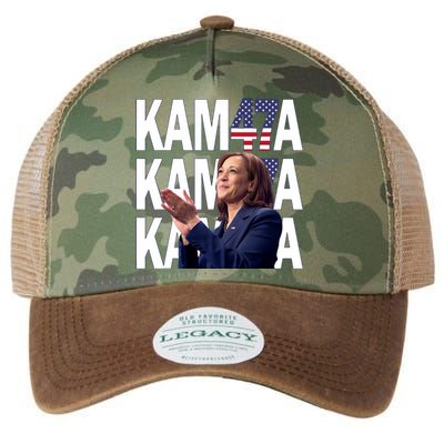 Kamala Harris 47th President Of Usa Legacy Tie Dye Trucker Hat