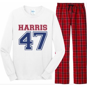 Kamala Harris 47 Election Long Sleeve Pajama Set