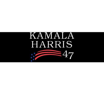 Kamala Harris 47 President Vice President Harris Bumper Sticker