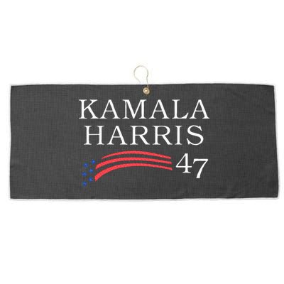 Kamala Harris 47 President Vice President Harris Large Microfiber Waffle Golf Towel