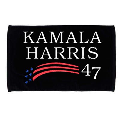 Kamala Harris 47 President Vice President Harris Microfiber Hand Towel