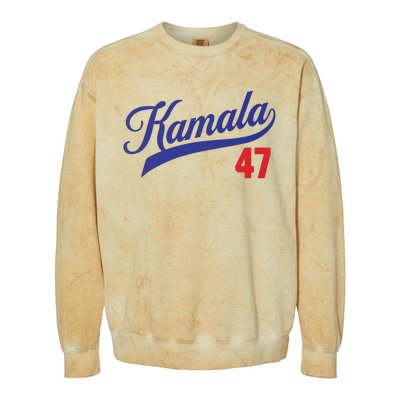 Kamala Harris 47 Th President Usa America 2024 Colorblast Crewneck Sweatshirt