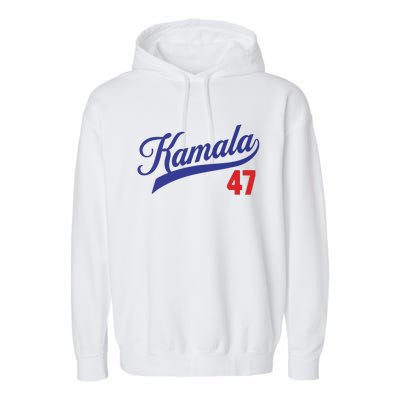 Kamala Harris 47 Th President Usa America 2024 Garment-Dyed Fleece Hoodie