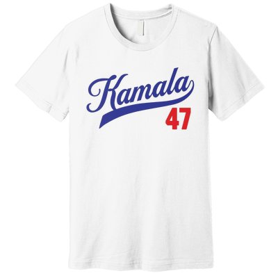 Kamala Harris 47 Th President Usa America 2024 Premium T-Shirt