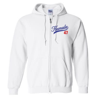 Kamala Harris 47 Th President Usa America 2024 Full Zip Hoodie