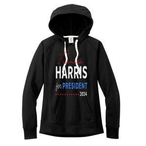 Kamala Harris 47th President Of The United States Of America Women's Fleece Hoodie