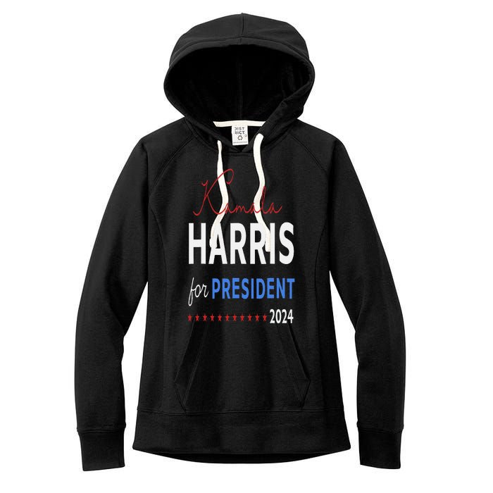 Kamala Harris 47th President Of The United States Of America Women's Fleece Hoodie