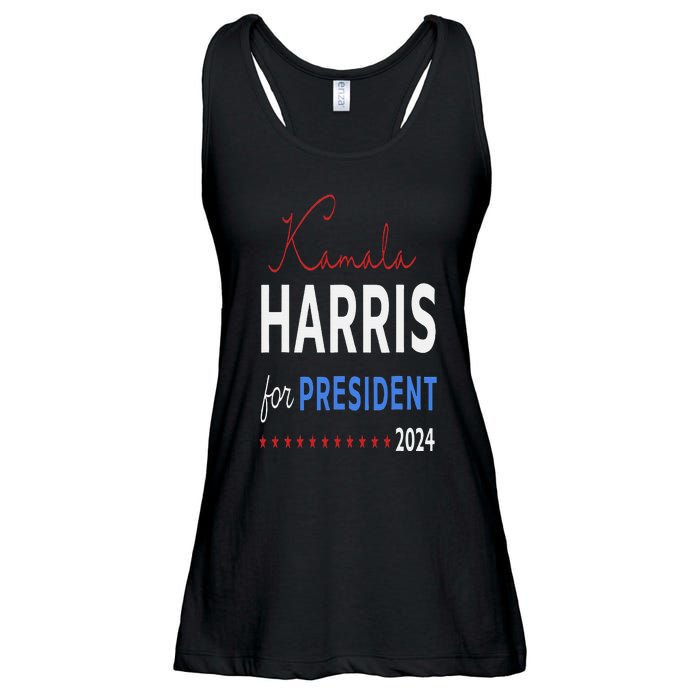 Kamala Harris 47th President Of The United States Of America Ladies Essential Flowy Tank