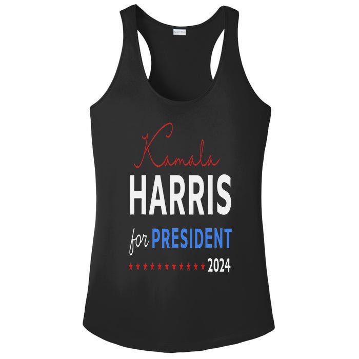 Kamala Harris 47th President Of The United States Of America Ladies PosiCharge Competitor Racerback Tank