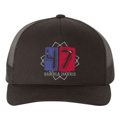 Kamala Harris 47 Th President Of Usa America 2024 Election Yupoong Adult 5-Panel Trucker Hat