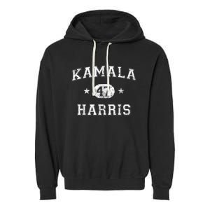 Kamala Harris 47 Th President Usa America 2024 Election Garment-Dyed Fleece Hoodie