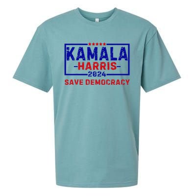 Kamala Harris 47th Harris 2024 Us Flag Democratic President Sueded Cloud Jersey T-Shirt