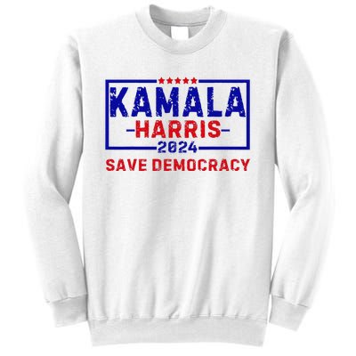 Kamala Harris 47th Harris 2024 Us Flag Democratic President Sweatshirt