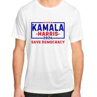 Kamala Harris 47th Harris 2024 Us Flag Democratic President Adult ChromaSoft Performance T-Shirt