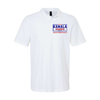 Kamala Harris 47th Harris 2024 Us Flag Democratic President Softstyle Adult Sport Polo