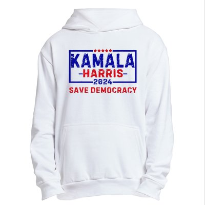 Kamala Harris 47th Harris 2024 Us Flag Democratic President Urban Pullover Hoodie