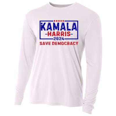 Kamala Harris 47th Harris 2024 Us Flag Democratic President Cooling Performance Long Sleeve Crew