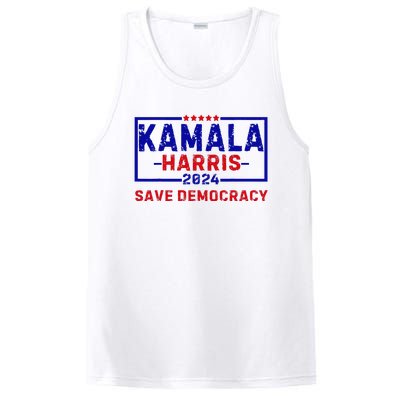 Kamala Harris 47th Harris 2024 Us Flag Democratic President PosiCharge Competitor Tank