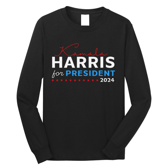 Kamala Harris 47th President Of The United States Of America Long Sleeve Shirt