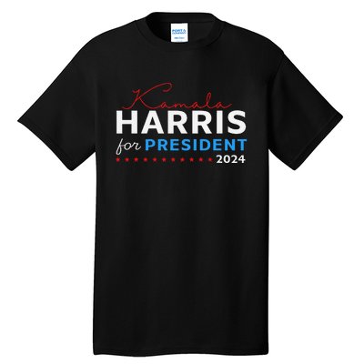 Kamala Harris 47th President Of The United States Of America Tall T-Shirt