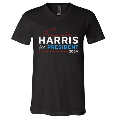 Kamala Harris 47th President Of The United States Of America V-Neck T-Shirt