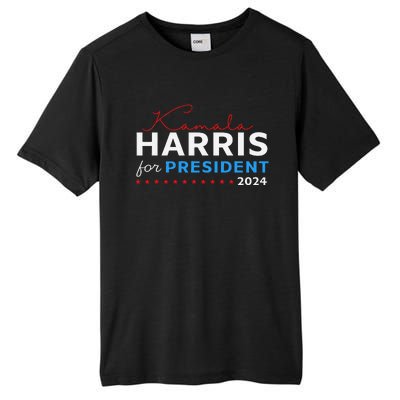 Kamala Harris 47th President Of The United States Of America Tall Fusion ChromaSoft Performance T-Shirt