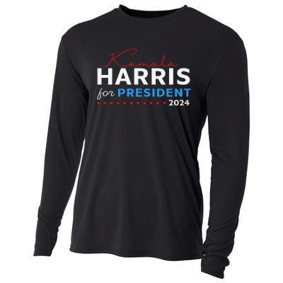 Kamala Harris 47th President Of The United States Of America Cooling Performance Long Sleeve Crew