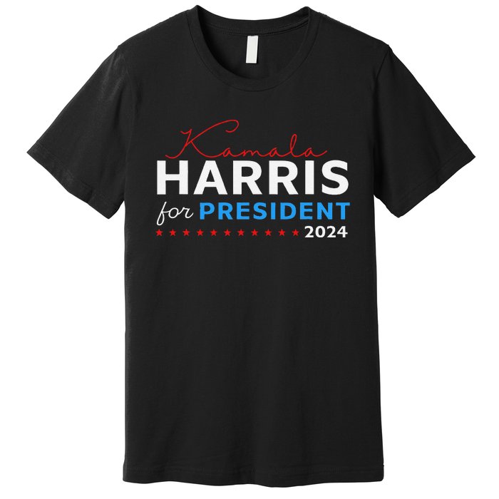 Kamala Harris 47th President Of The United States Of America Premium T-Shirt