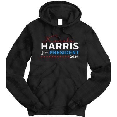 Kamala Harris 47th President Of The United States Of America Tie Dye Hoodie